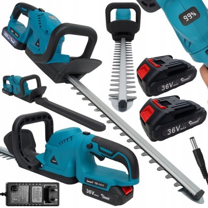 LCD NOZYCE DO CIECIA ZYWOPLOTU NOZYCE AKUMULATOROWE 51CM 2 AKU 36V 2Ah PRO [16754] 1200