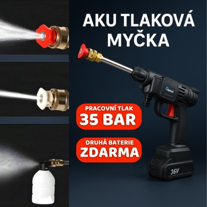 Mega Set - Aku tlaková myčka 35 BAR