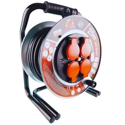 Screenshot 2024 07 09 at 11 03 57 Przedłużacz elektryczny 25m 3x2 5mm bębnowy metalowy BT 1138 usb (BT 1138) • Cena Opinie 16005567780 • Allegro.pl