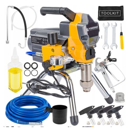 Screenshot 2024 07 09 at 11 25 10 AGREGAT MALARSKI HYDRODYNAMICZNY TŁOKOWY MARKI POWERMAT 1300W PISTOLET (PM PDM 1300M PRO PM1279) • Cena Opinie • Agregaty malarskie 15977341769 • Allegro