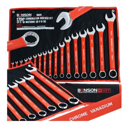 Screenshot 2025 02 14 at 10 19 13 KLUCZE W GUMIE PŁASKO OCZKOWE 6 36 ZESTAW KOMPLET MATA 17EL BENSON BY BLAC 16028 za 135 zł z Starachowice Allegro.pl (17235590498)