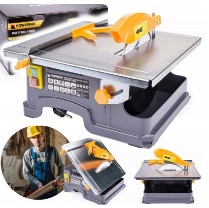 Screenshot 2025 04 12 at 15 54 24 PRZECINARKA PIŁA DO GLAZURY PŁYTEK 1800W TARCZA (5902565275464) • Cena Opinie • Przecinarki do glazury 15905233477 • Allegro