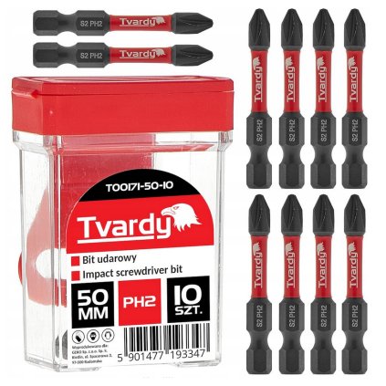 Screenshot 2025 04 18 at 12 29 06 Bit udarowy PH2 50mm S2 box (10 100 1200) (5901477192944) • Cena Opinie 17300112949 • Allegro