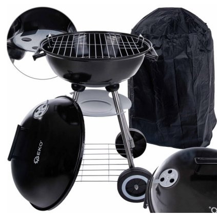 Screenshot 2025 04 30 at 12 32 19 Grill węglowy okrągły z pokrywą i pokrowcem – ruszt średnica 39cm Ogród Grillowanie Dom i Ogród Wyposażenie ogrodu Grille i akcesoria Geko