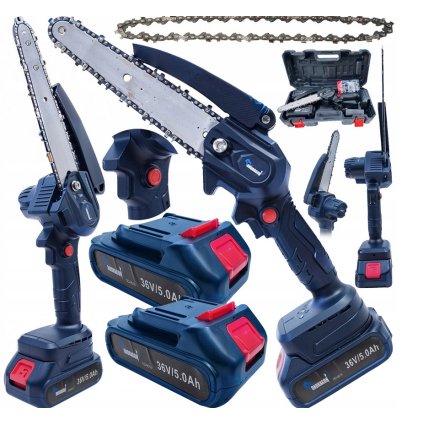 Screenshot 2025 05 01 at 12 22 29 36V PIŁA ŁAŃCUCHOWA AKUMULATOROWA PILARKA 2x AKU AKUMULATOR ŁAŃCUCH 8" MOC (5906954290496) • Cena Opinie 17343241910 • Allegro