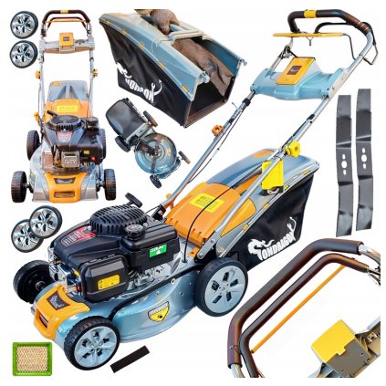 Screenshot 2025 05 06 at 14 31 17 KOSIARKA SPALINOWA DO TRAWY MOCNA LEKKA ZWROTNA KOSA PODKASZARKA 41cm 6KM (5906546728529) • Cena Opinie 16946360897 • Allegro