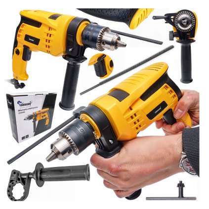 Screenshot 2025 05 06 at 15 14 18 MOCNA WIERTARKA UDAROWA 1600W 13MM REGULACJA UDAR ELEKTRYCZNA Z UDAREM (5906954291370) • Cena Opinia 16985707676 • Allegro