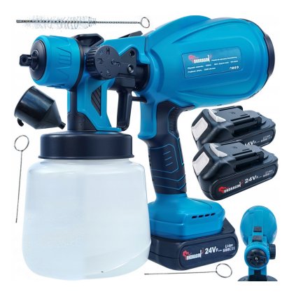 Screenshot 2025 05 07 at 14 50 48 AGREGAT MALARSKI PISTOLET AKUMULATOROWY DO MALOWANIA ŚCIAN MOCNY 24V (5906063480924) • Cena Opinie 17233939393 • Allegro