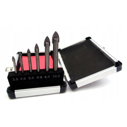 Screenshot 2025 05 09 at 12 42 11 WIERTŁA DO SZKŁA GLAZURY KAFELEK CERAMIKI ZESTAW WIERTEŁ W WALIZCE WIERTŁO (5907580104270) • Cena Opinie 17060310740 • Allegro