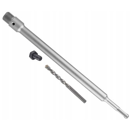 Screenshot 2025 05 09 at 13 44 24 PRZEDŁUŻKA DO OTWORNIC KORONEK ADAPTER SDS WIERTARKI SDS PLUS 450MM UCHWYT (5907737322038) • Cena Opinie 16932028243 • Allegro