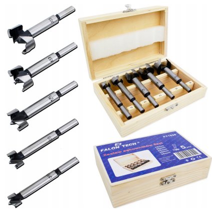 Screenshot 2025 05 12 at 12 06 41 FREZY DO DREWNA COKOWNIKI ZESTAW 5SZT 15 35MM (5907580130514) • Cena Opinie 17166570682 • Allegro