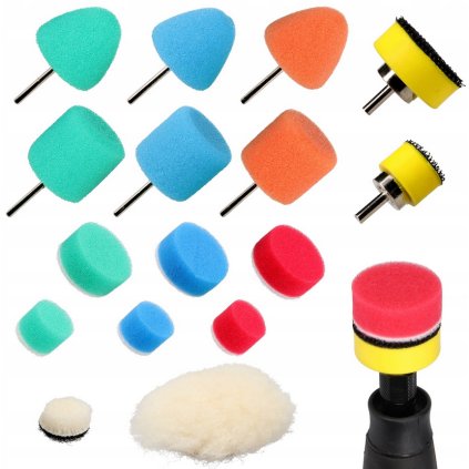 Screenshot 2025 05 12 at 12 12 26 ZESTAW MINI KOŃCÓWEK GĄBEK POLERSKICH DO DETAILINGU POLEROWANIA 16szt 5907580117546 za 36.66PLN z Zawiercie Allegro (17146285383)