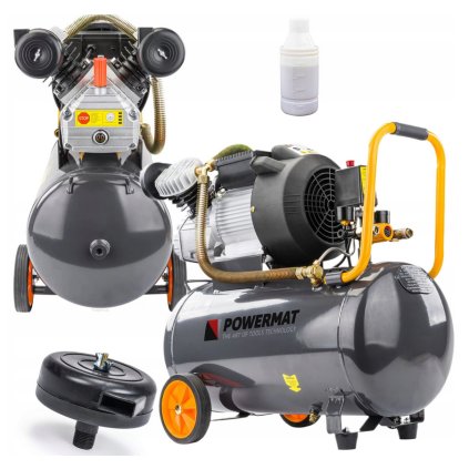 Screenshot 2025 05 12 at 12 15 33 KOMPRESOR OLEJOWY 50L SPRĘŻARKA 8 BAR 392 l min 230V TŁOKOWY MOBILNY TYP V 5902565276843 za 718.96PLN z BIAŁYSTOK ul Bitwy Białostockiej 2C Allegro (16554985155)