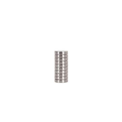 63126 neodymovy valecny magnet 8x2 mm 10