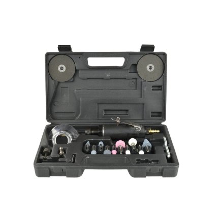 65640 pneumaticka bruska s trnem 75 mm s prislusenstvim 10