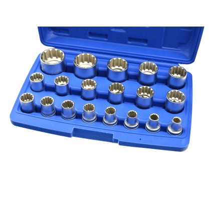 68154 sada 19 ks dvanactihranych nastavcu 8 32 mm kufr 10