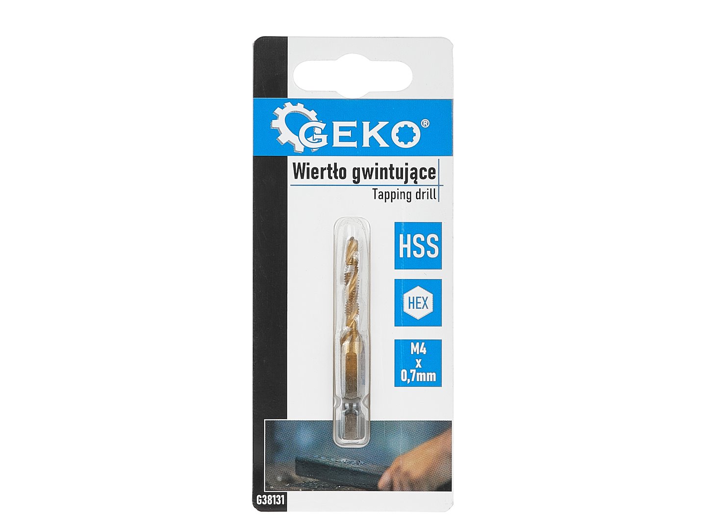 Závitník HSS M4 x 0,7 mm HEX – použití v praxi