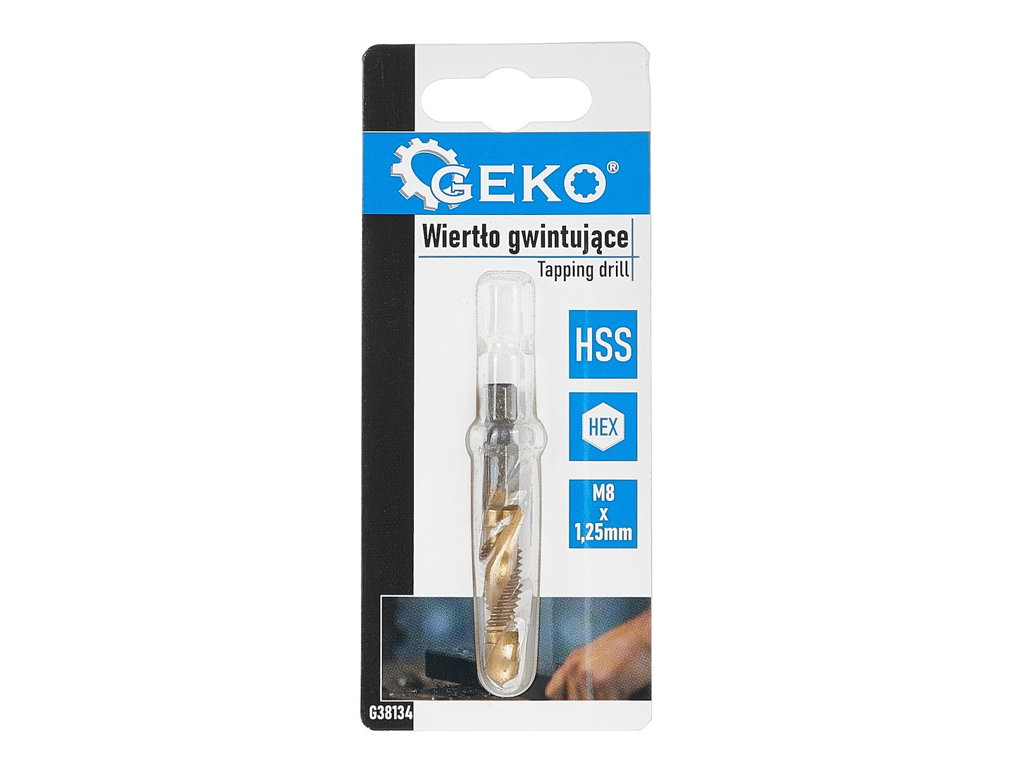 Závitník HSS M8 x 1,25 mm HEX – použití v praxi