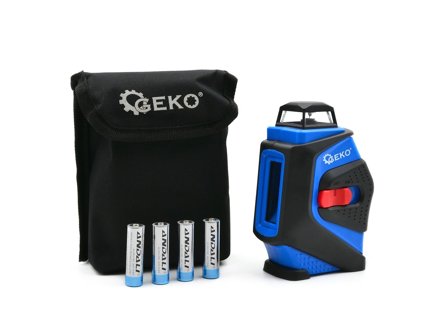 360stupňový rovinný laser Geko G03304 – celkový pohled