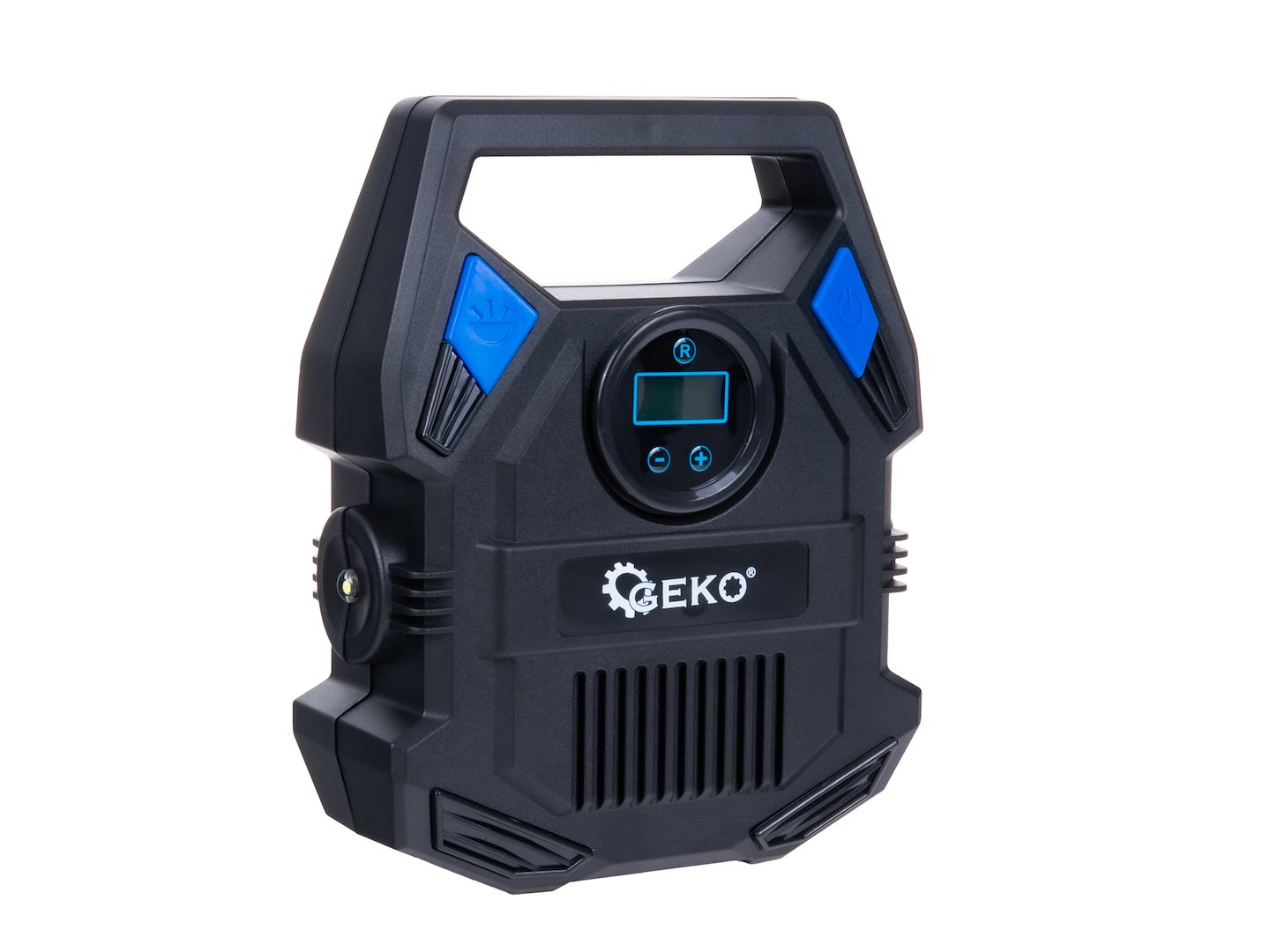 Autokompresor Geko 12V 84W – sada nástavců a příslušenství