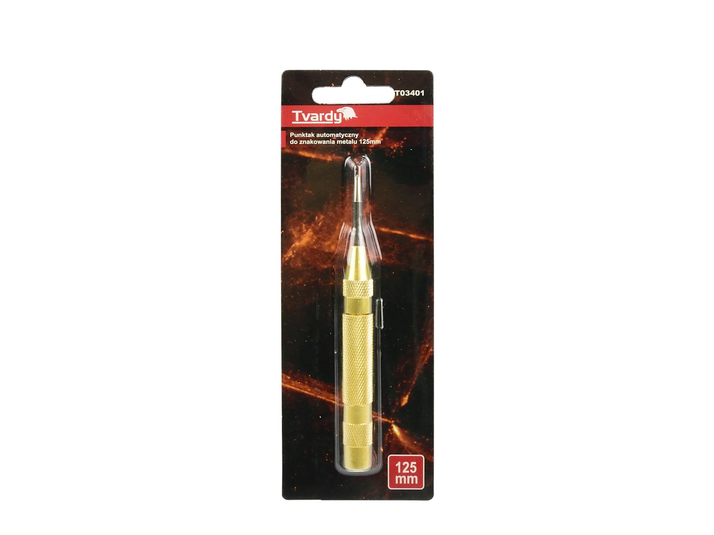 Automatický značkovač kovů 125 mm Geko – detail hrotu a rukojeti
