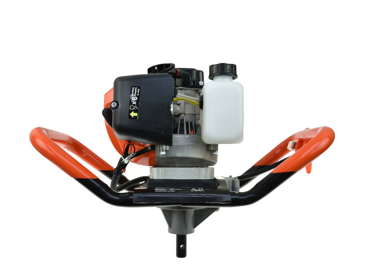 Motorový půdní vrták GEKO GE1222 – detail motoru