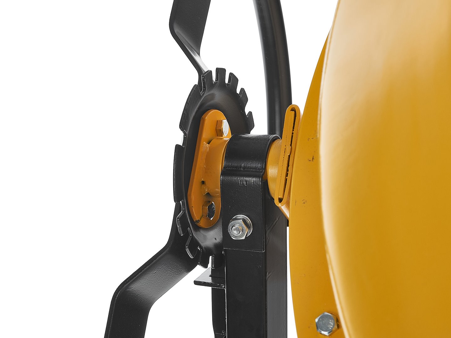 Betonmíchačka Geko 160L 800W – detail ovládání