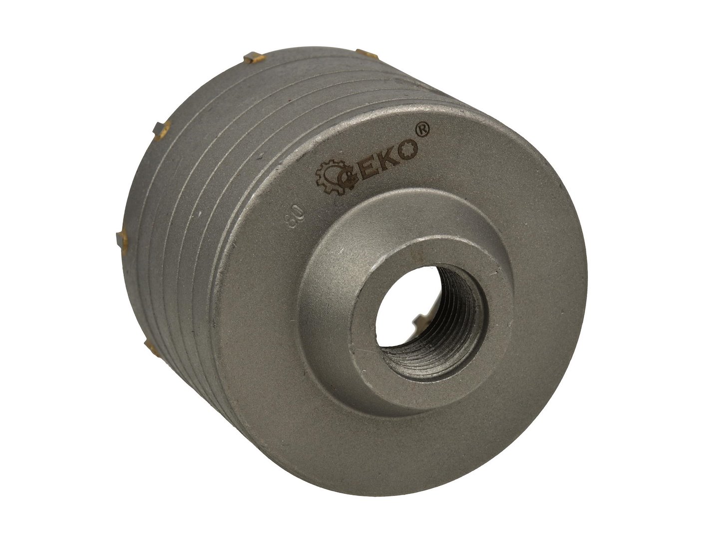 Betonový vrták 80 mm SDS Plus – detail tvrdokovové špičky