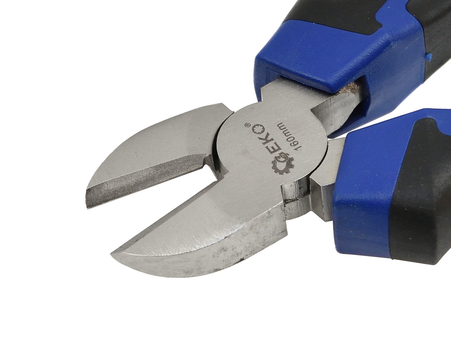 Boční štípací kleště 160 mm PREMIUM Geko – detail řezací hrany