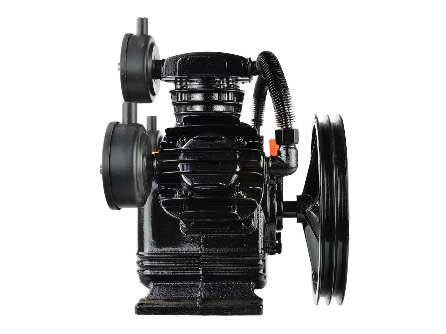 Čerpadlo pro kompresor 3-pístové 5,5HP Geko G80314 – boční pohled