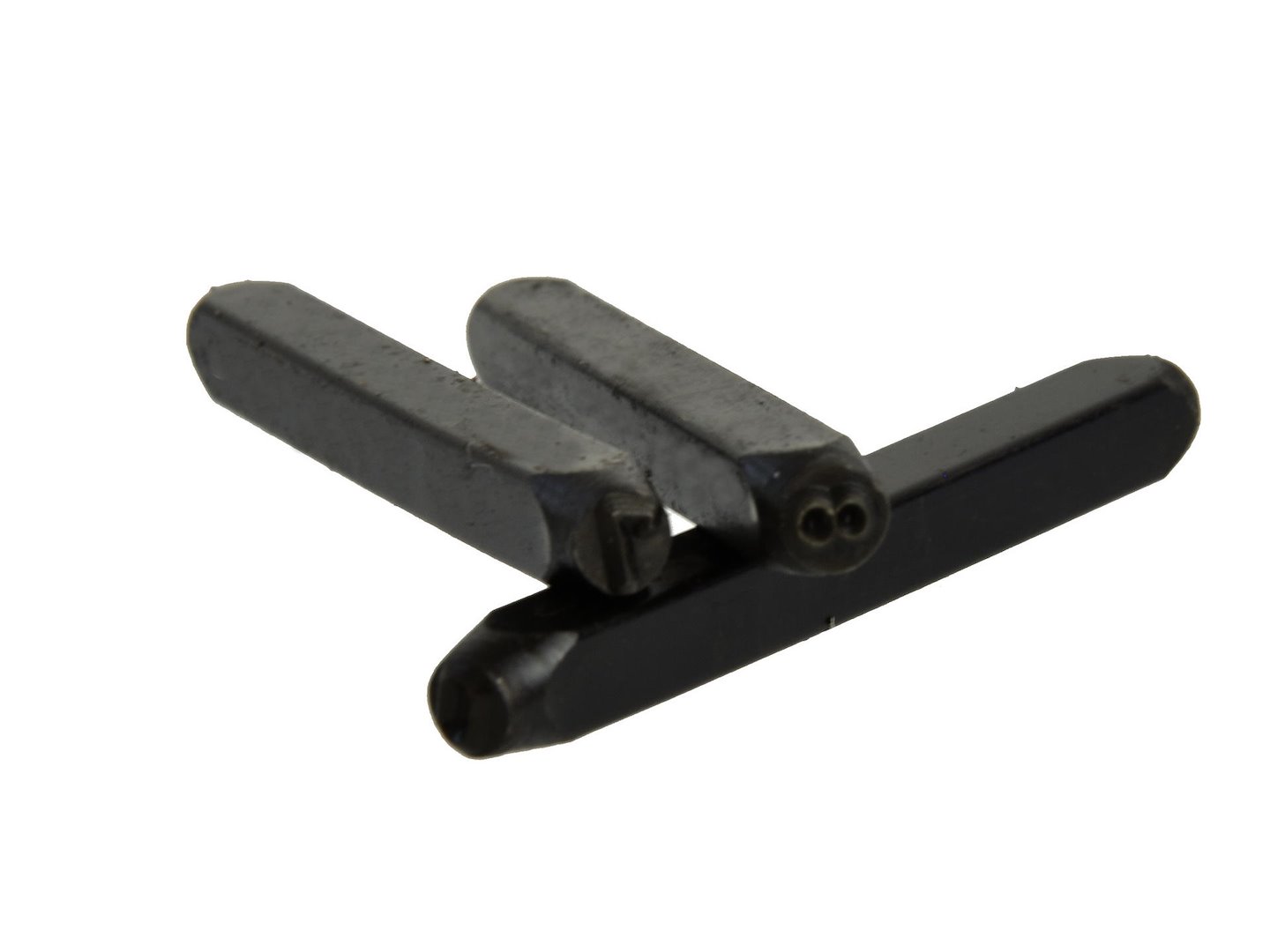 Číselníky čísla 4 mm 9 ks – detail číslice 4 mm