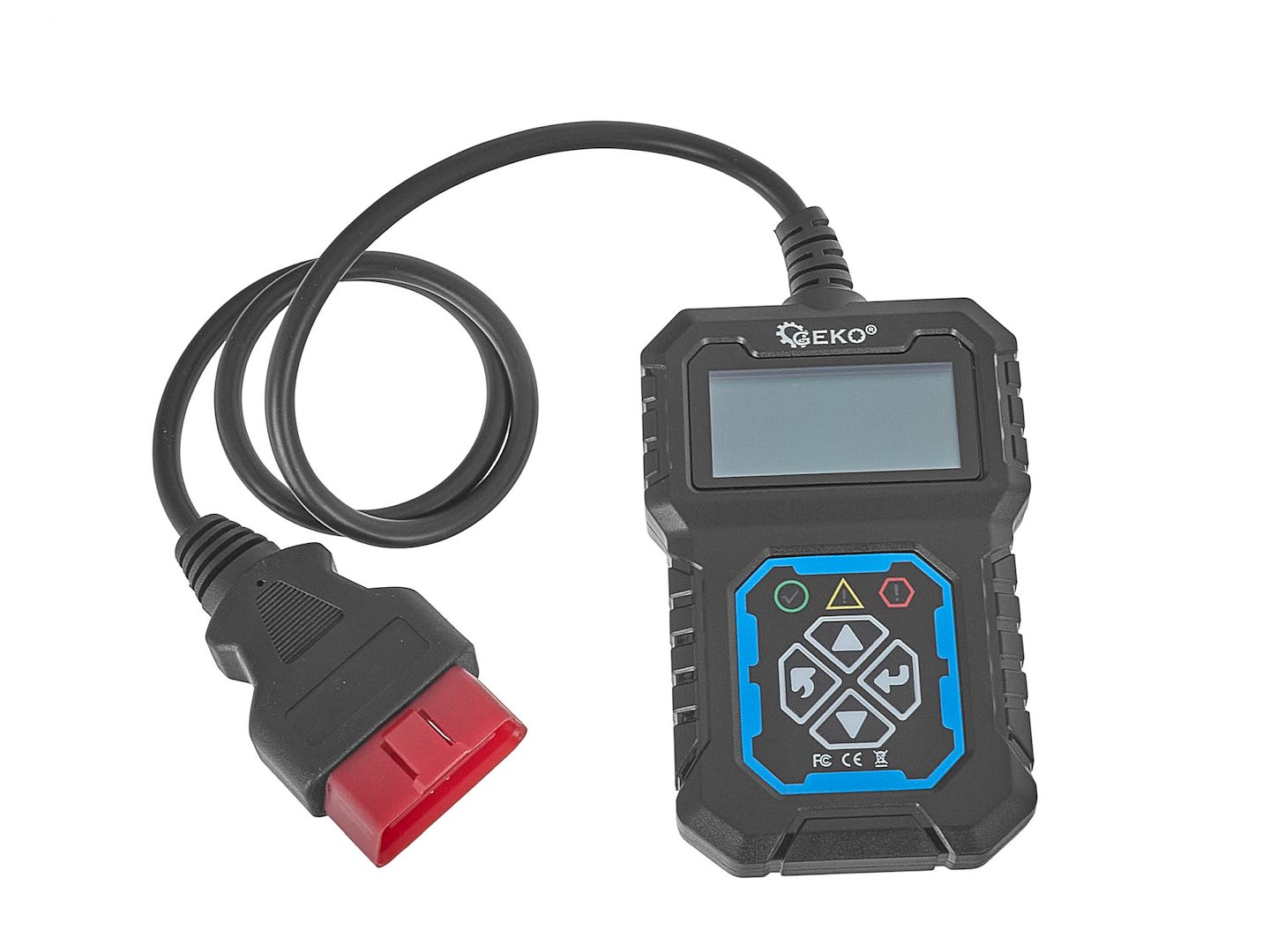 Diagnostický tester OBDII T31 – celkový pohled na přístroj