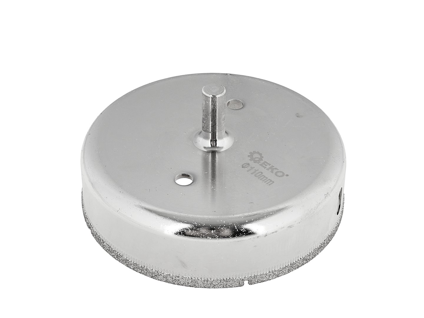 Diamantový vrták do dlaždic 110 mm – detail řezné hrany