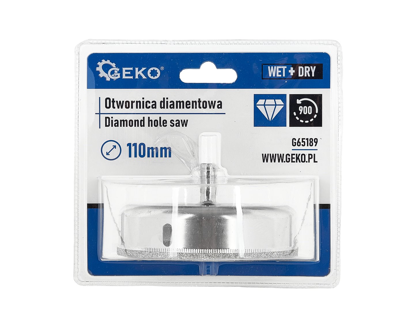 Diamantový vrták do dlaždic 110 mm – Geko 4