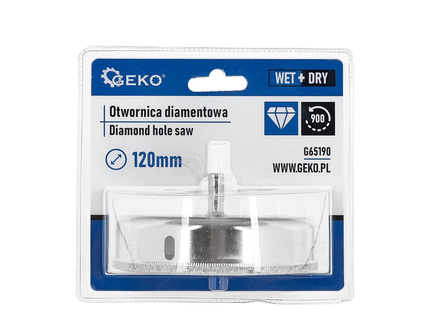 Diamantový vrták do dlaždic 120 mm – Geko G65190 4