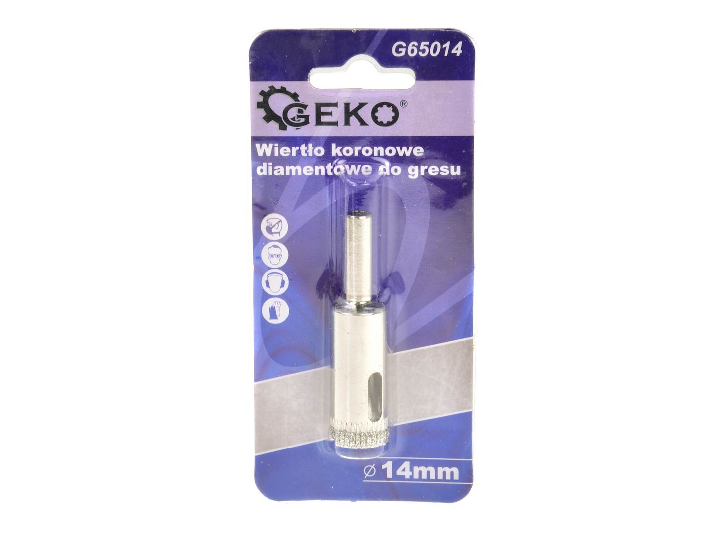 Diamantový vrták Geko 14 mm PROFI – celkový pohled na produkt