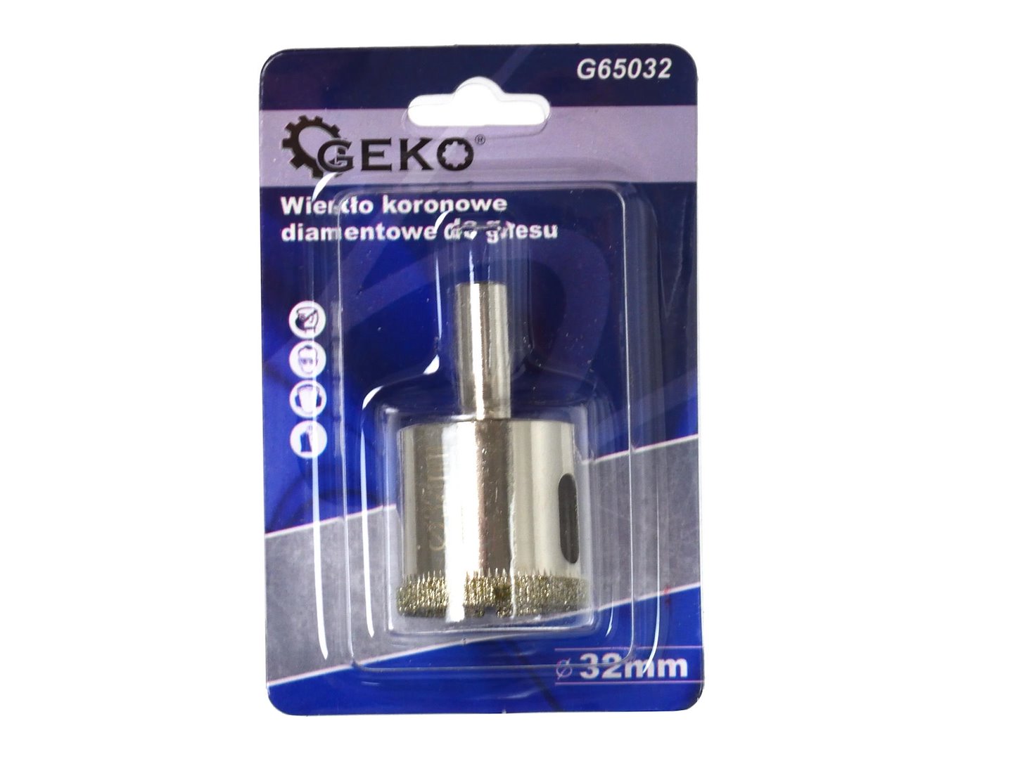 Diamantový vrták do dlaždic 32 mm PROFI Geko – celkový pohled