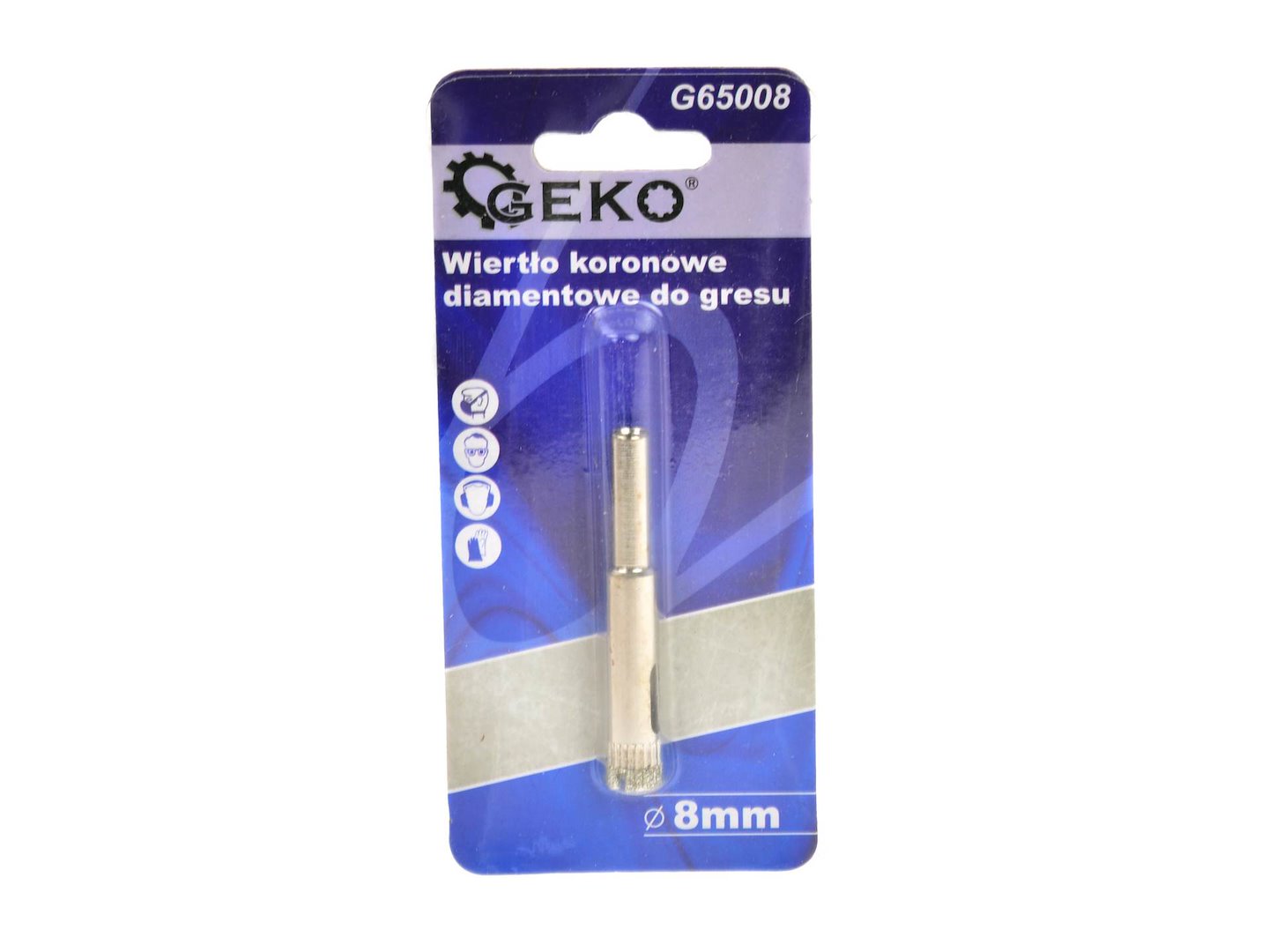 Diamantový vrták do dlaždic 8 mm PROFI Geko – celkový pohled