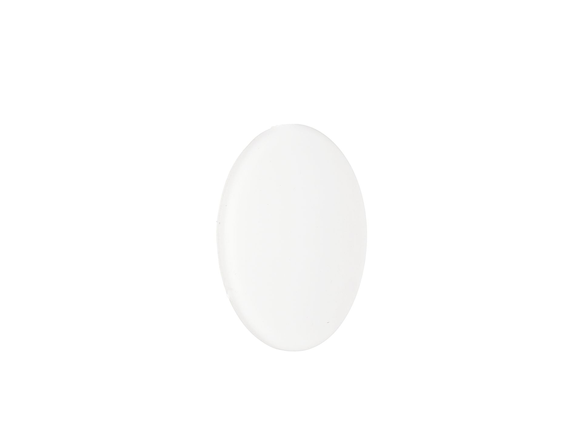 Dveřní doraz samolepicí bílý 60 mm – montáž na zeď