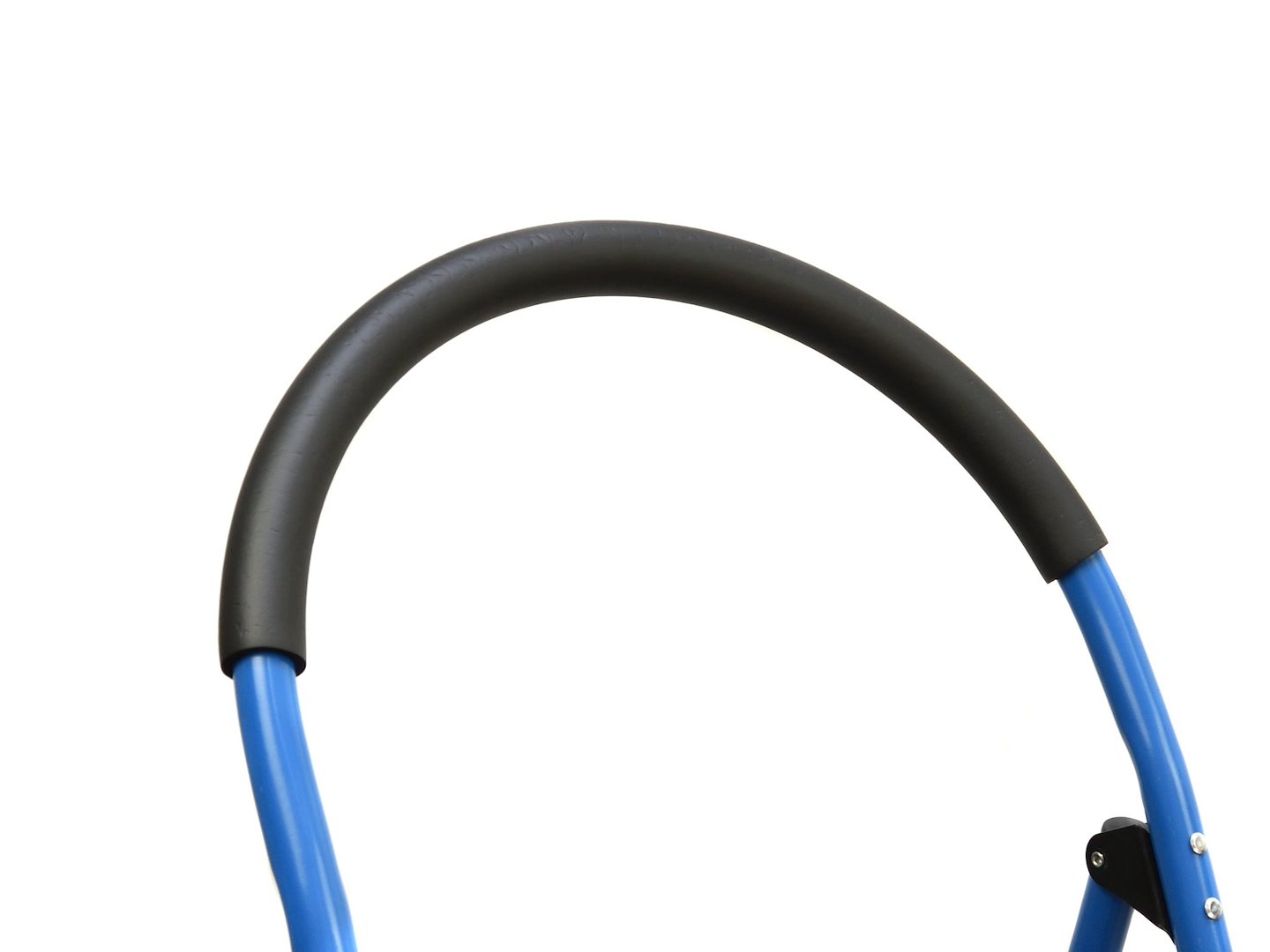 Dvoukrokový rozkládací žebřík Geko G02435 – 2 stupně, ocel, softgrip madlo 5