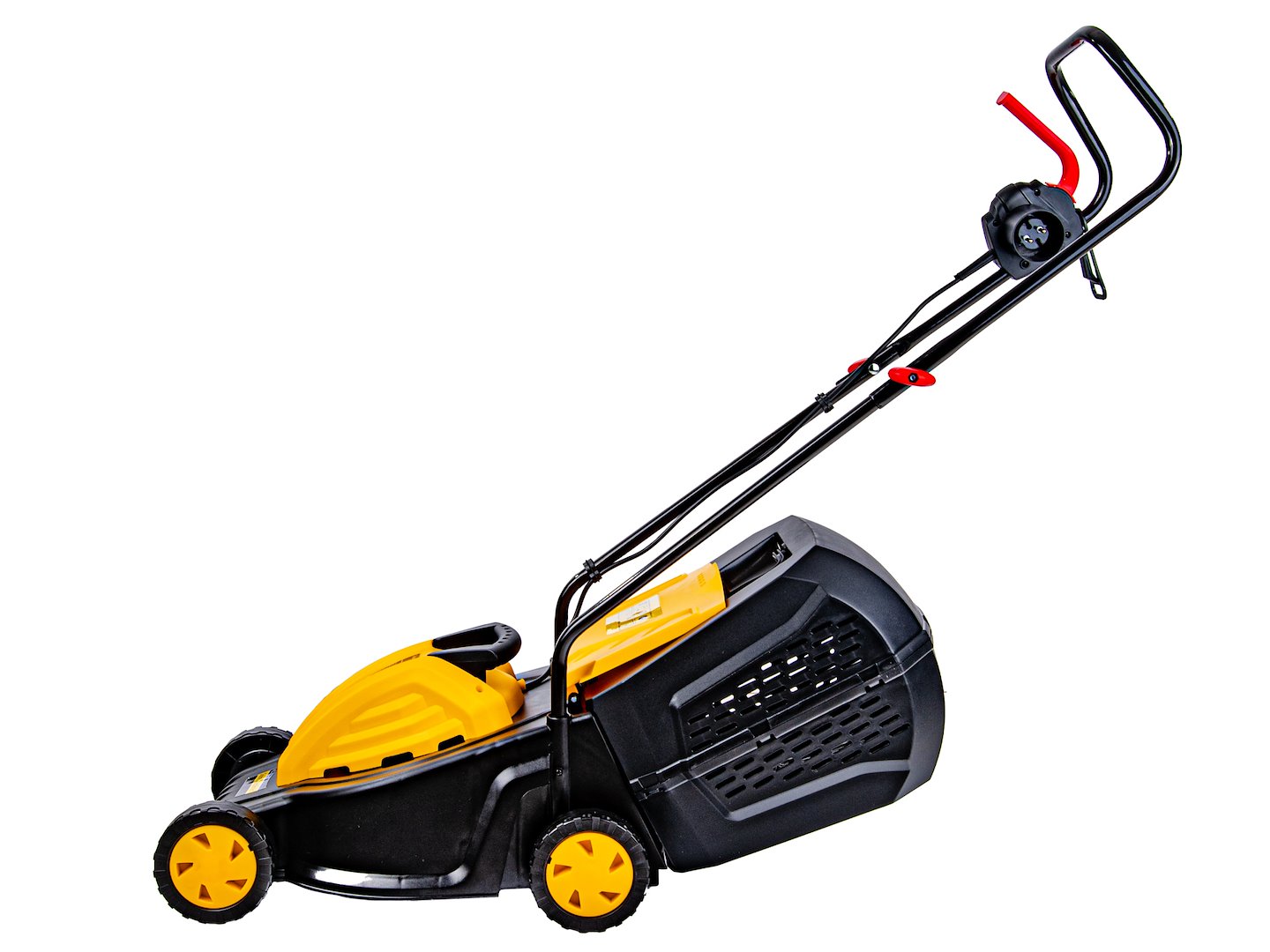 Elektrická indukční sekačka Geko 32 cm – pohled zboku