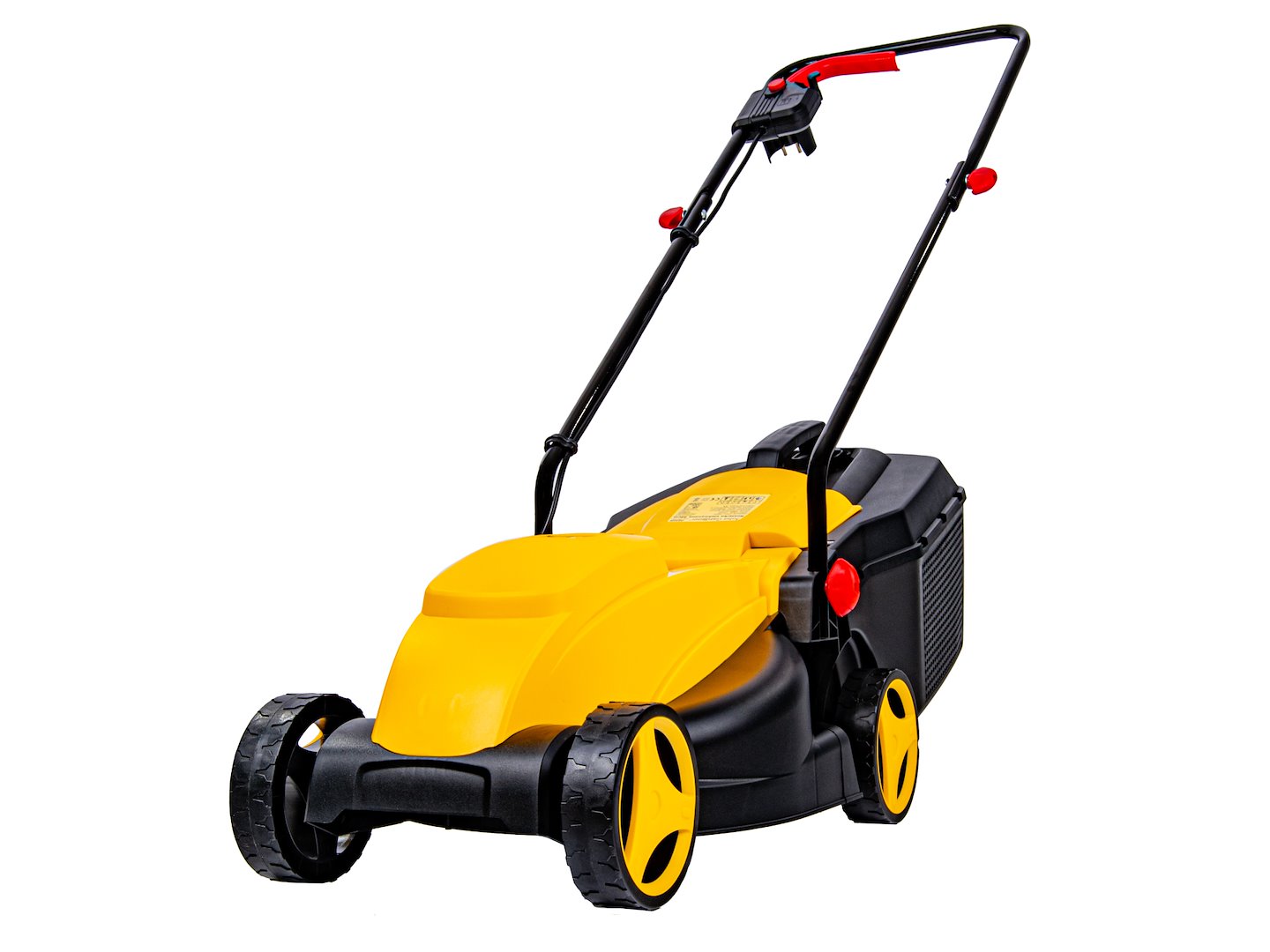 Elektrická sekačka Geko SHARP 32 cm – pohled ze strany