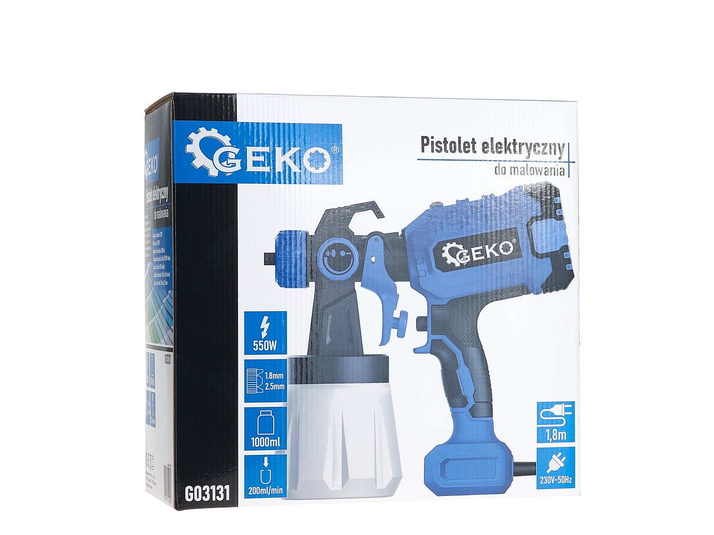 Elektrická stříkací pistole Geko – lakování nábytku