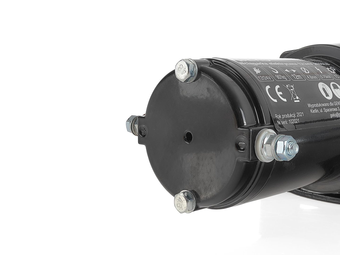 Elektrický naviják Geko 12 V 2000 LB – montáž na vozidlo
