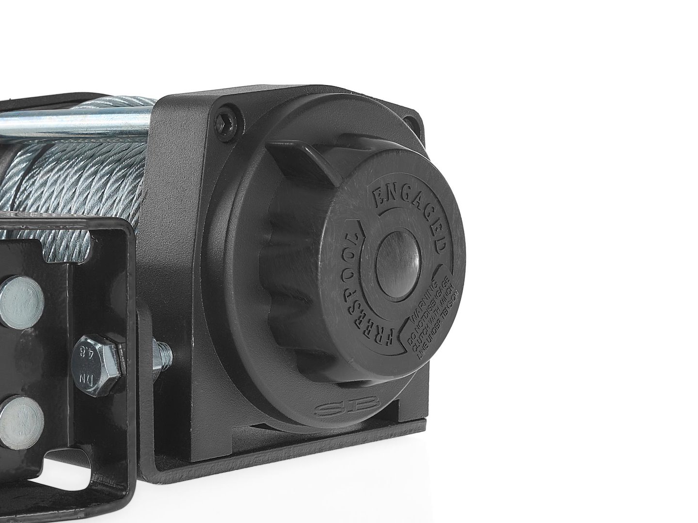 Elektrický naviják Geko 12V 3500 LB – detail motoru