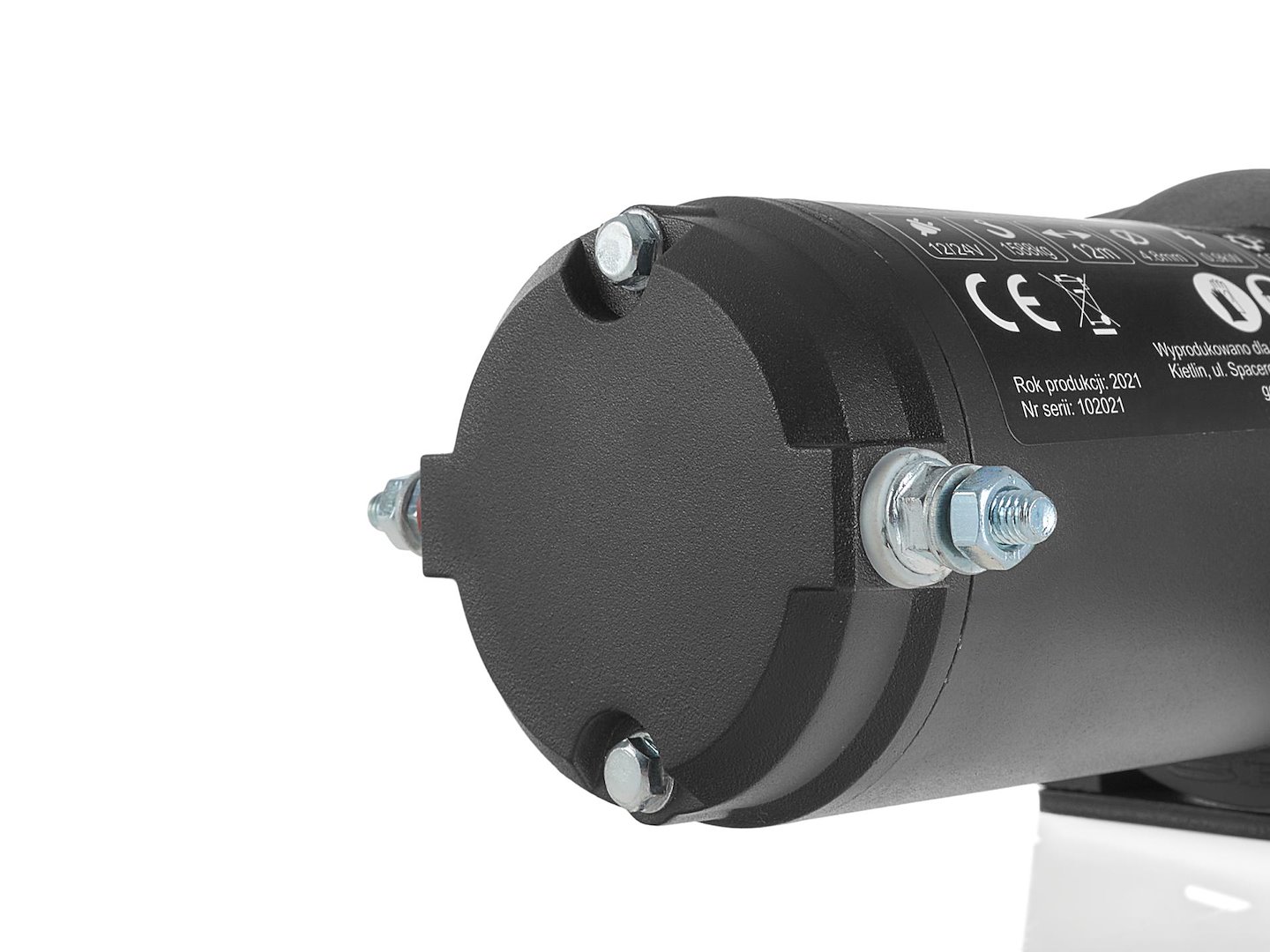 Elektrický naviják Geko 12V 3500 LB – bezpečnostní pojistka