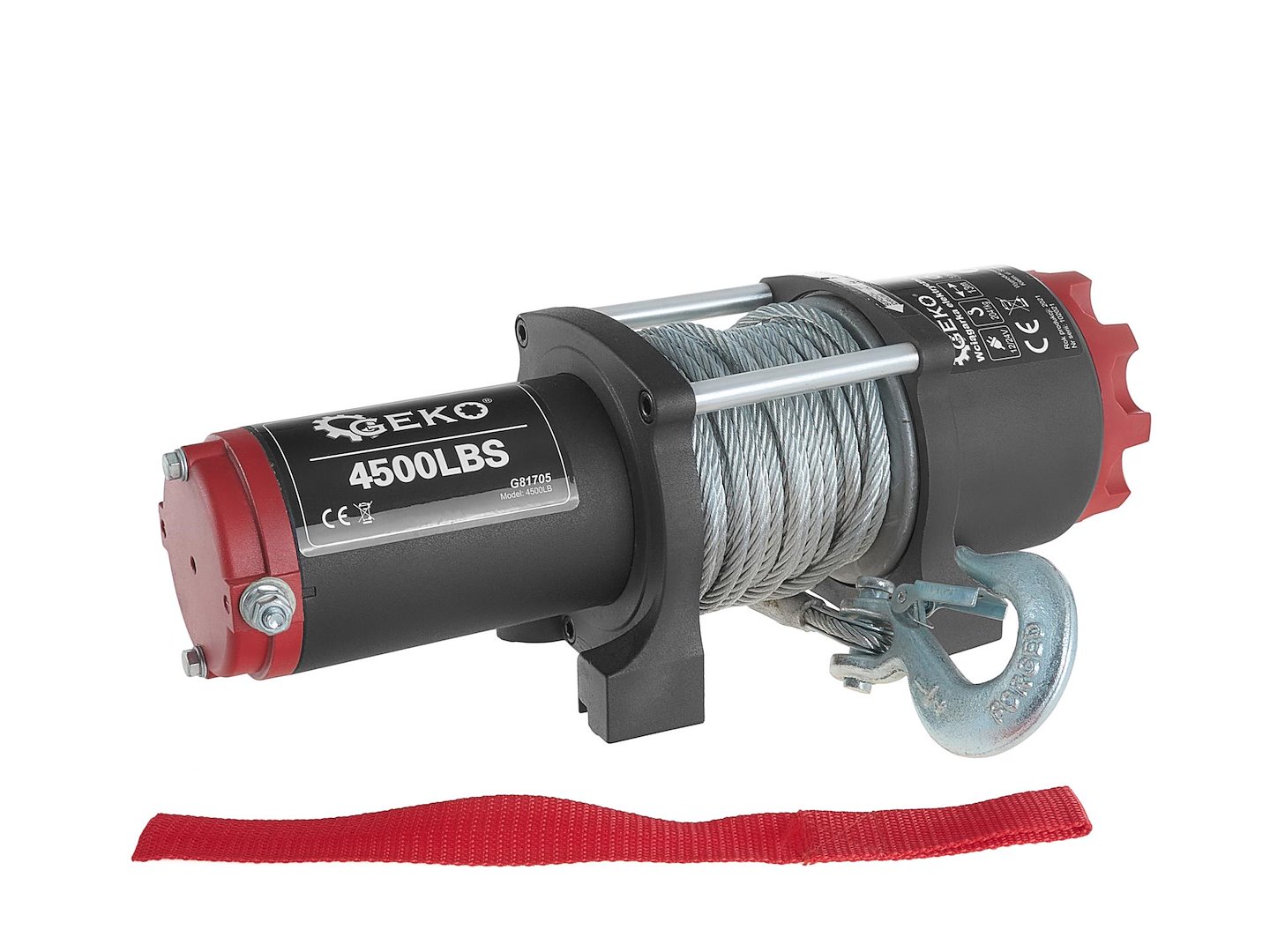 Elektrický naviják Geko 12V 4500 LB – detail motoru