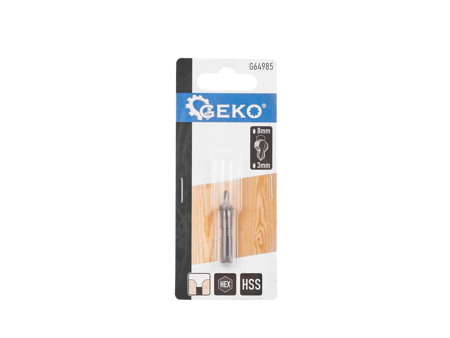 Fréza – prohlubovač pro šrouby 3/8" (Geko G64985) 4