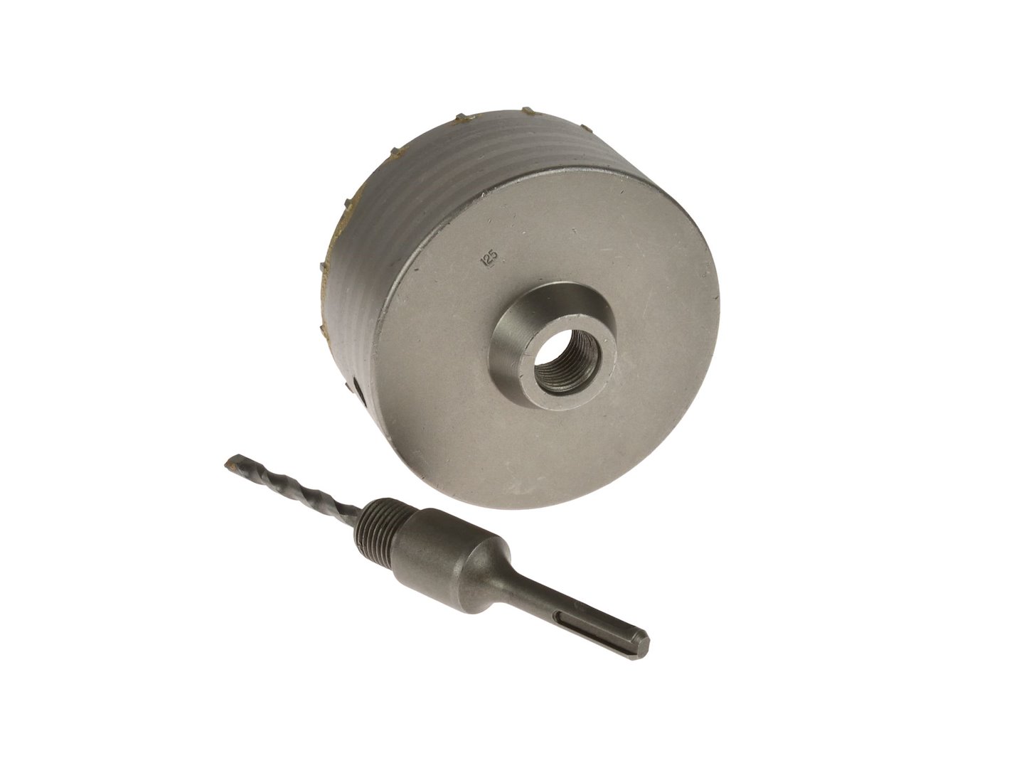 Fréza do betonu 125 mm SDS Plus – frézovací břity detail