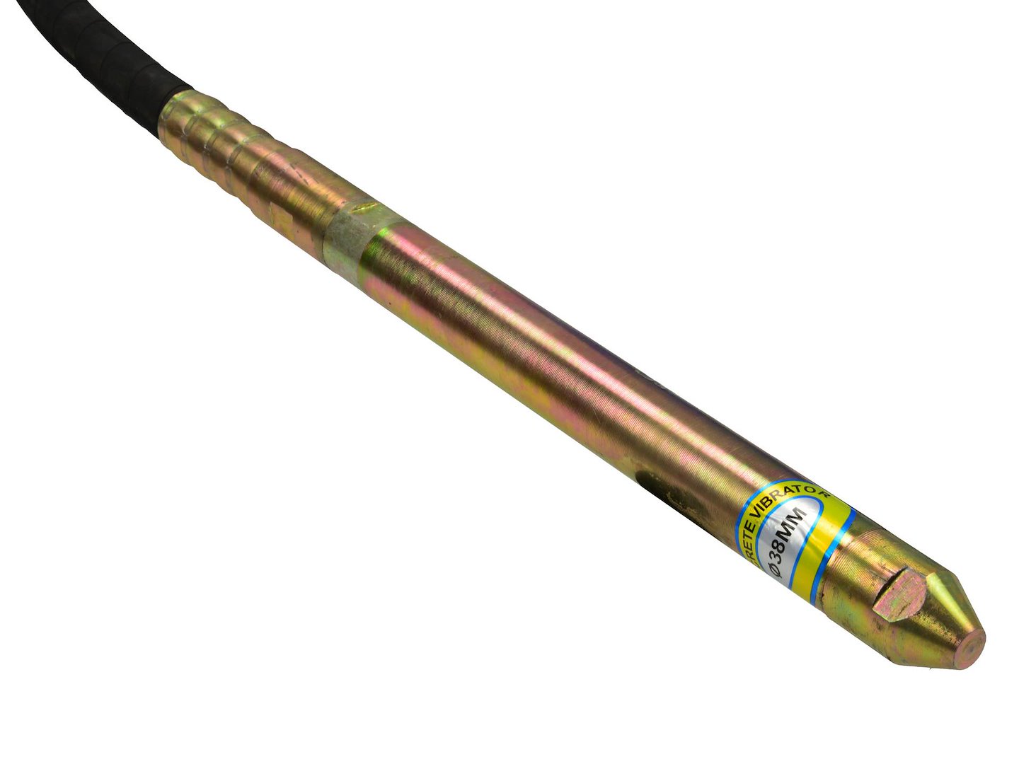 Hlava pro vibrátor Geko 38 mm x 4 m – délka hřídele